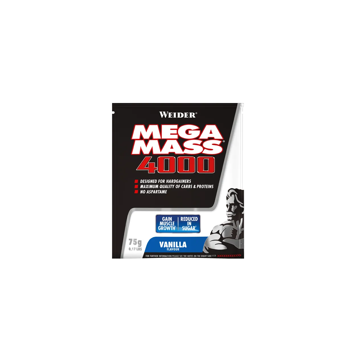 Mega Mass 4000 sample bag